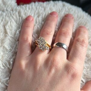 Waterfall Cluster Ring